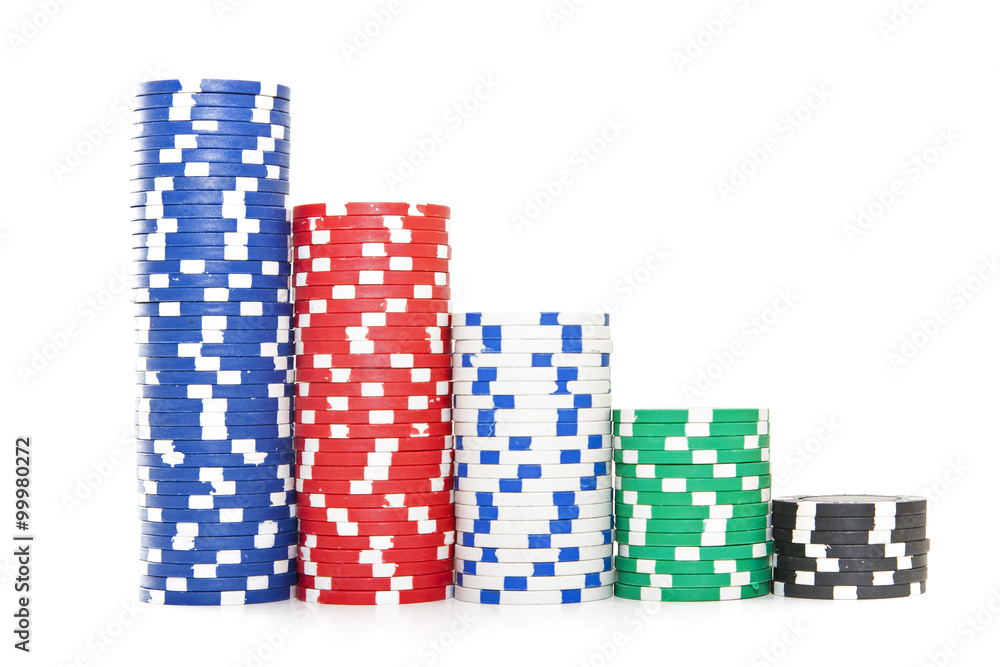 Fototapeta premium Poker Chips