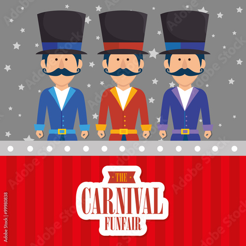 Circus carnival funfair 