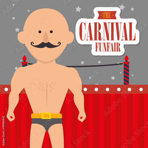 Circus carnival funfair 
