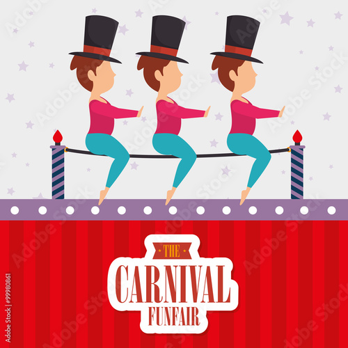 Circus carnival funfair 
