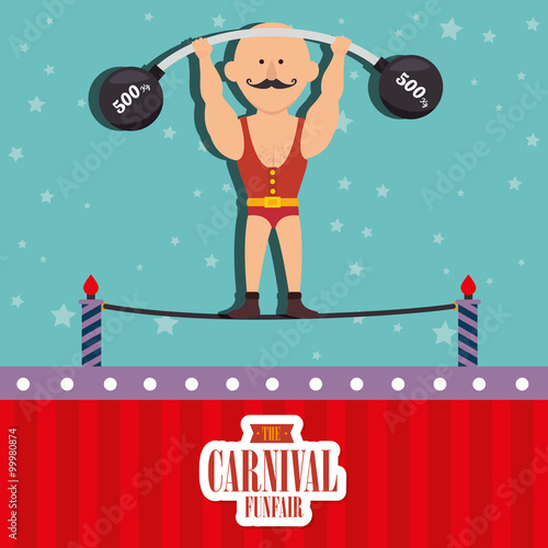 Circus carnival funfair 