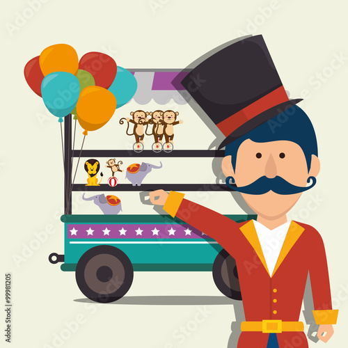 Circus carnival funfair 