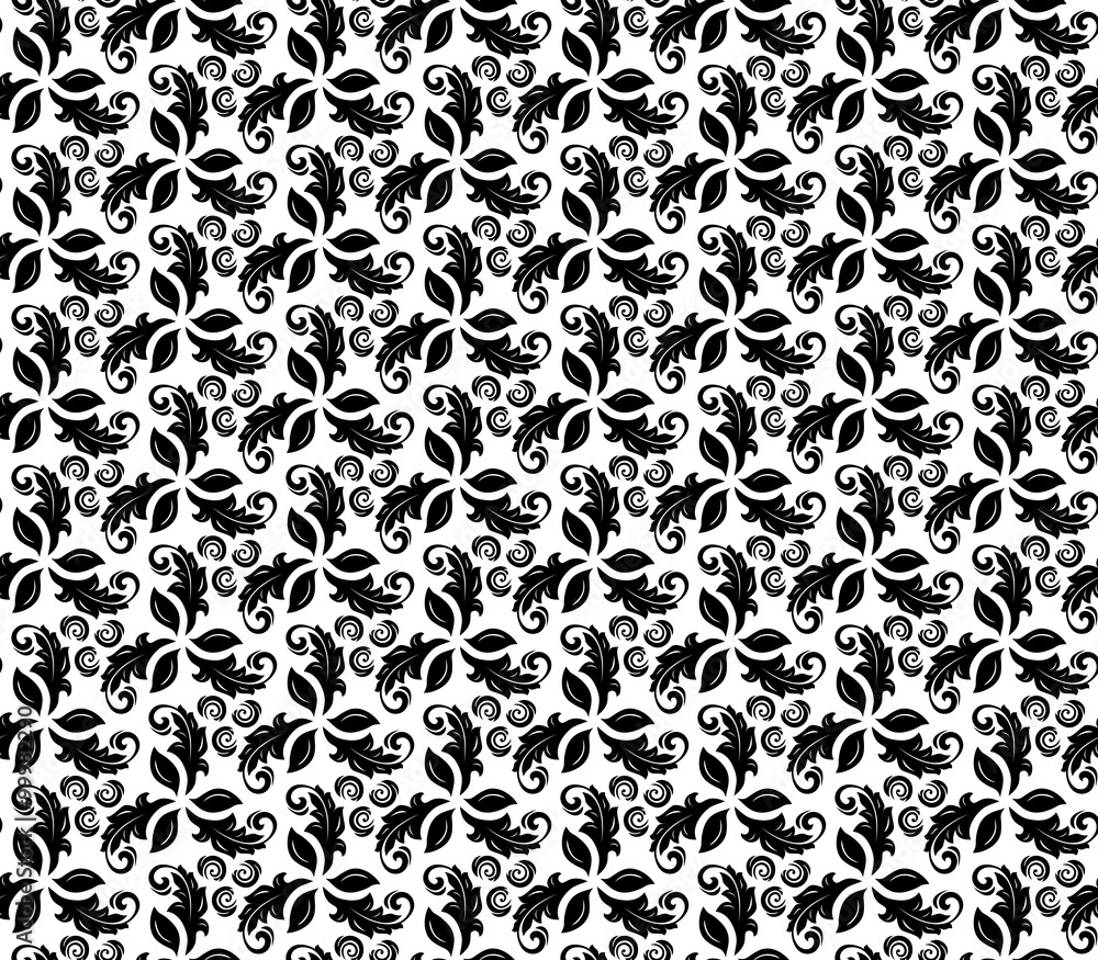 Floral Fine Seamless Pattern Floral Fine Seamless Pattern