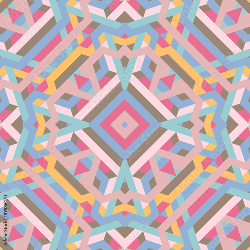 Abstract geometric background, cubism, futurism, pastel