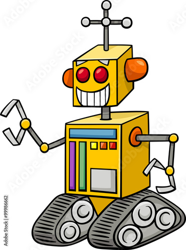 robot fantasy character cartoon