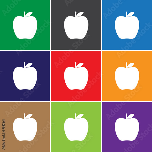 Apple icon for web and mobile