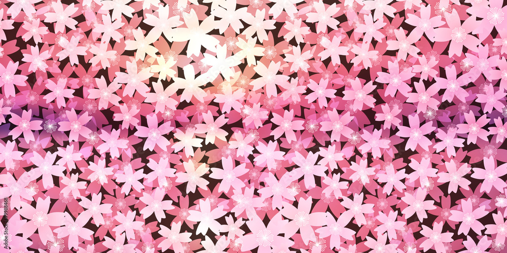 Obraz premium 桜 春 花 背景