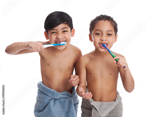 Brushing Teeth.