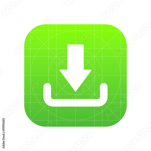 Upload sign icon, vector il...