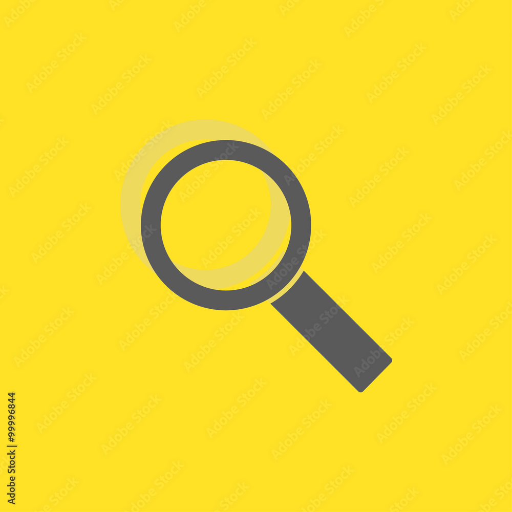 Search sign icon, vector illustration. Flat design style for web Search sign icon, vector illustration. Flat design style for web