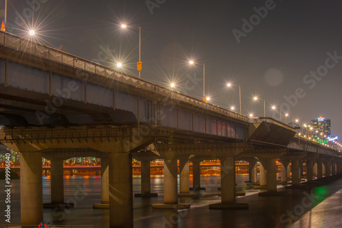 Night bridge korea