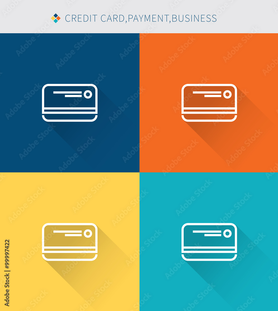 Thin thin line icons set of credit card & payment and business , modern simple style Thin thin line icons set of credit card & payment and business , modern simple style