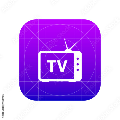 TV television sign icon, ve...
