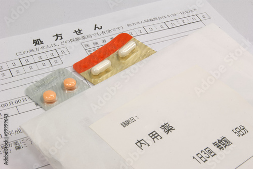処方箋とお薬

