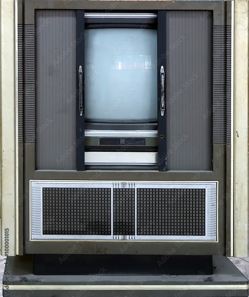 Retro Style Television Set Retro Style Television Set