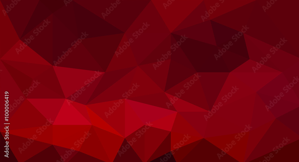 Red polygonal mosaic texture Red polygonal mosaic texture