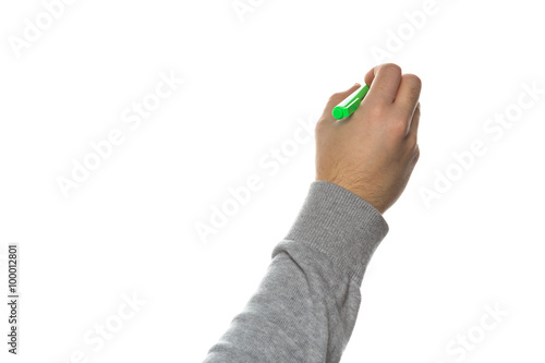 Wallpaper Mural Hand holding felt tip pen Torontodigital.ca