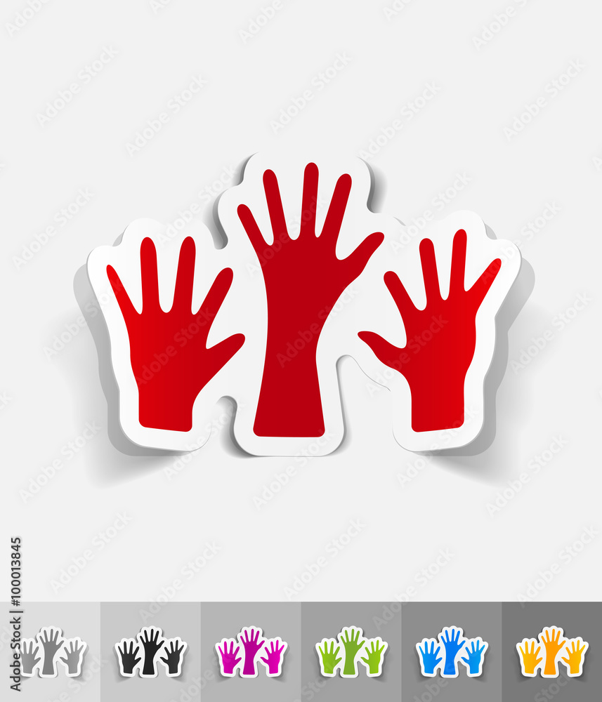 realistic design element. three palm realistic design element. three palm