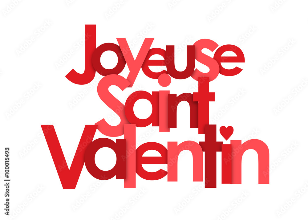 Bannière JOYEUSE SAINT VALENTIN 