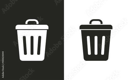 Bin - vector icon.
