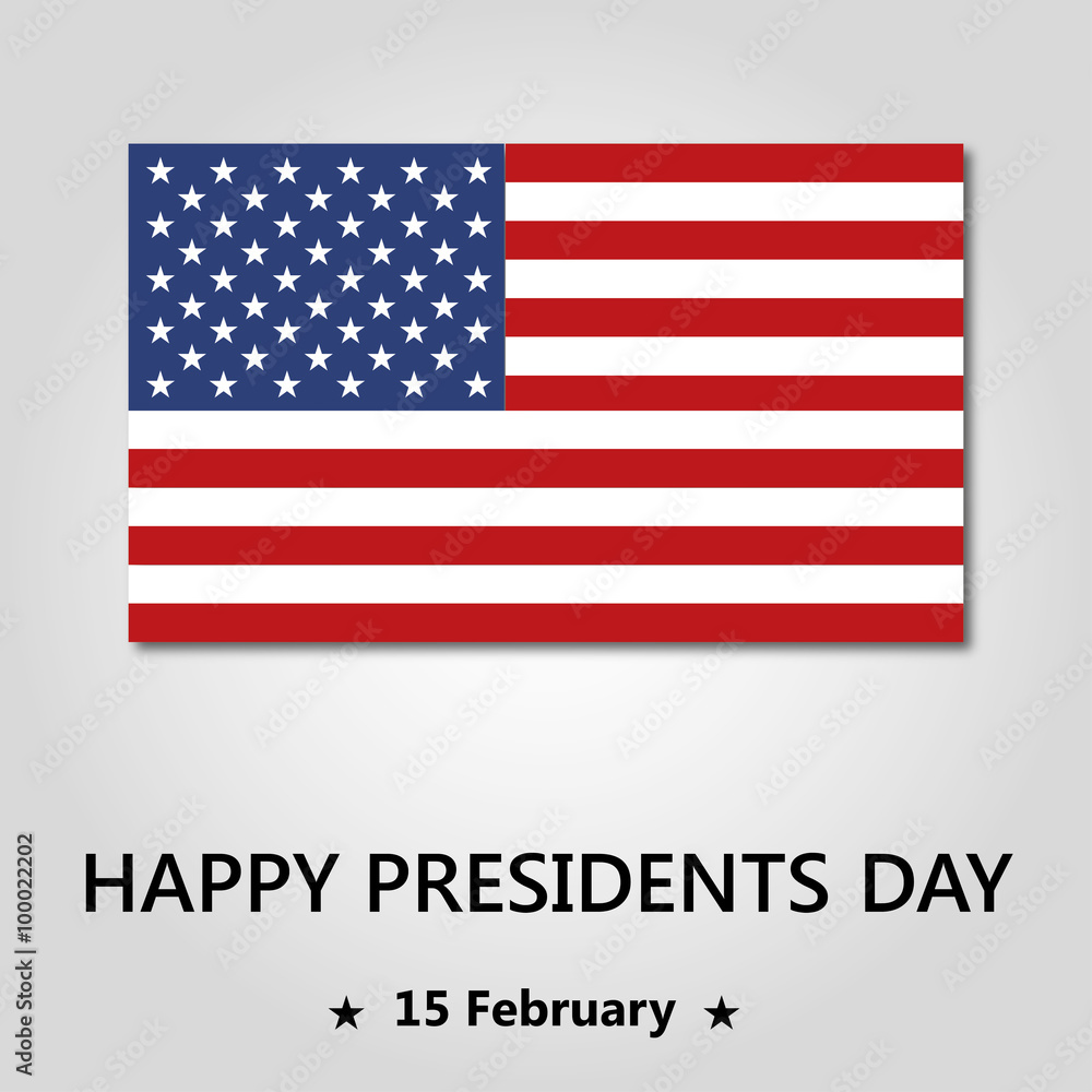 Vector illustration Happy Presidents Day. Vector illustration Happy Presidents Day.