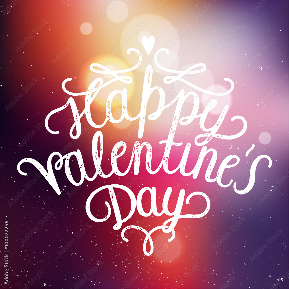 happy valentines day handwritten luxury template happy valentines day handwritten luxury template