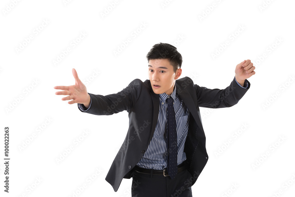 Business conductor man Business conductor man