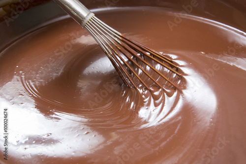 生チョコレート作り