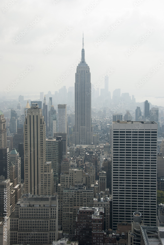 Empire State Building et Manhattan New York USA.