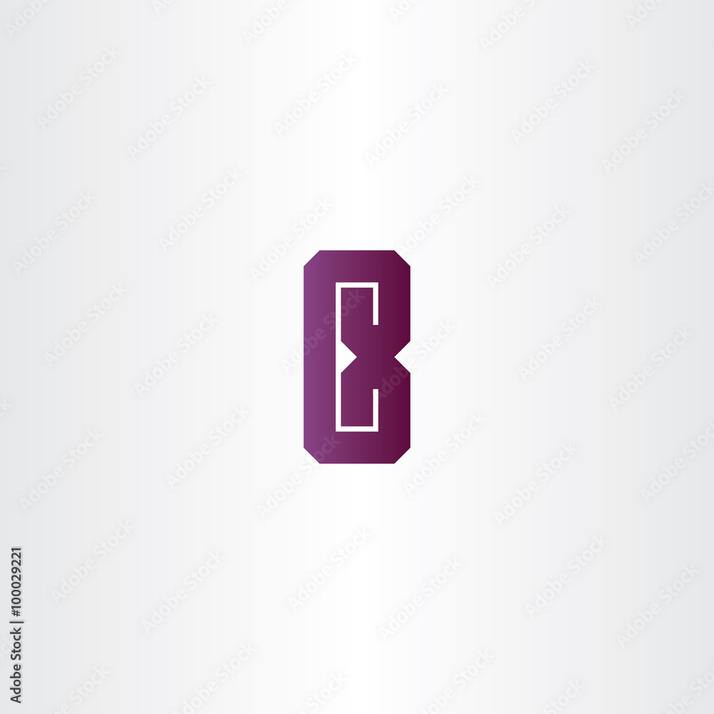 purple letter e logo vector sign design purple letter e logo vector sign design
