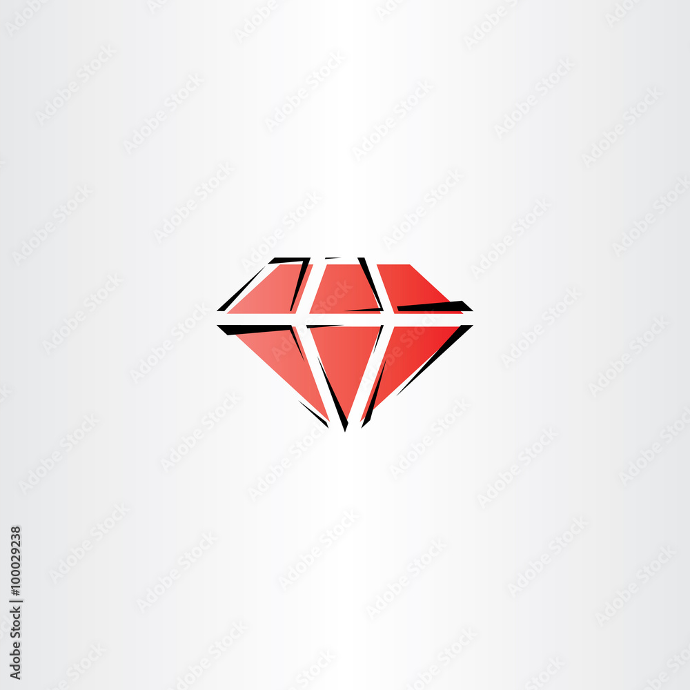 red diamond vector symbol icon red diamond vector symbol icon