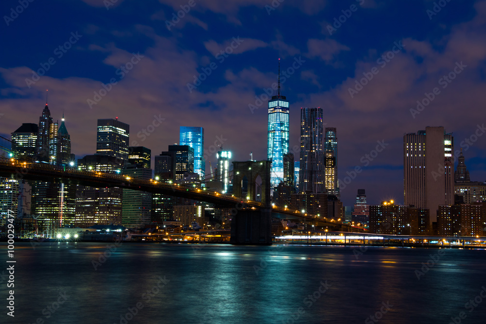 Night over Manhattan