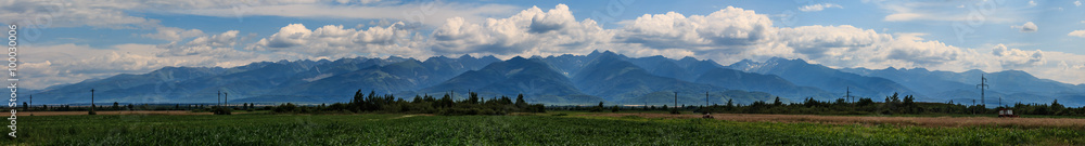 Fagaras Mountains panorama Fagaras Mountains panorama