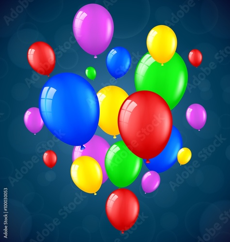 Birthday balloons