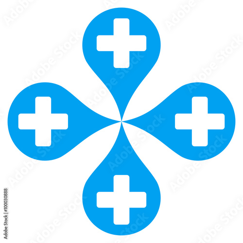 Hospital Map Markers Icon
