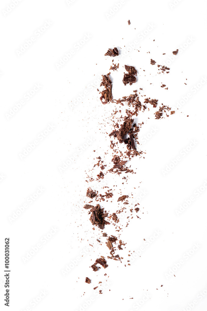 Sifting chocolate chips Sifting chocolate chips