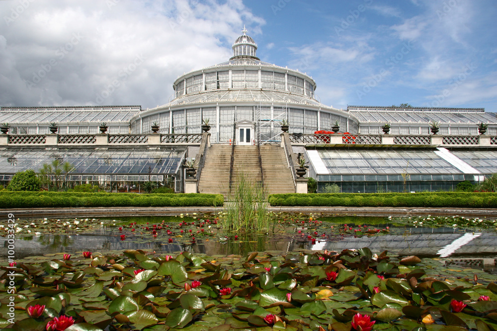 Botanisk Have Das Palmenhaus im Botanischen Garten von Kopenhagen