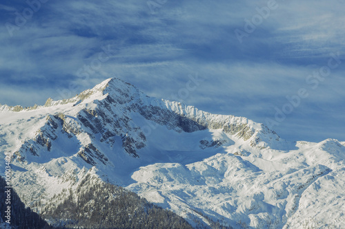 Colorful landscape in the mountains, Adamello Brenta Natural Par