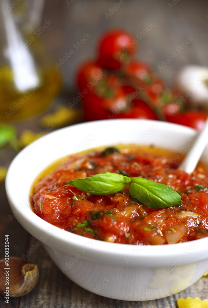 Homemade basic sauce for pasta. Homemade basic sauce for pasta.