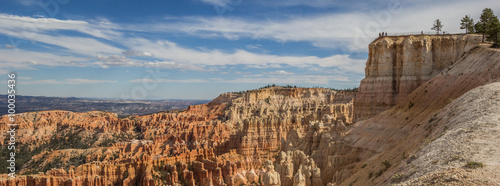 Panorama of Inspiration Point in Bryce Canyon