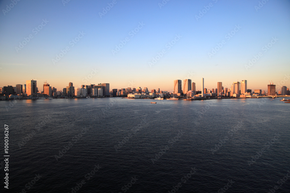 Tokyo at dusk