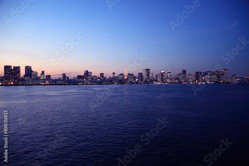 Tokyo at dusk