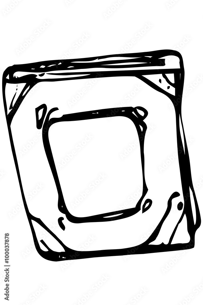 vector sketch of ancient book in-bound vector sketch of ancient book in-bound