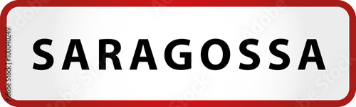 City of Saragossa Sign in Spain Europe Free Download City of Saragossa Sign in Spain Europe - GFXLoad