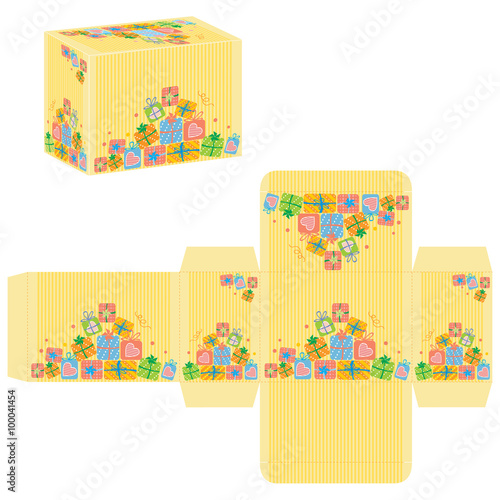 Happy birthday background, blue