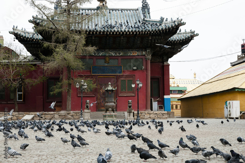 Gandan Monastery - Ulaanbaatar - Mongolia photo