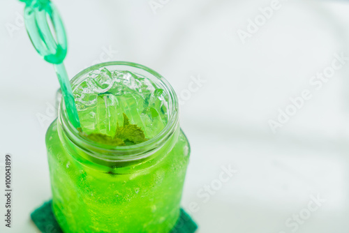 green apple soda