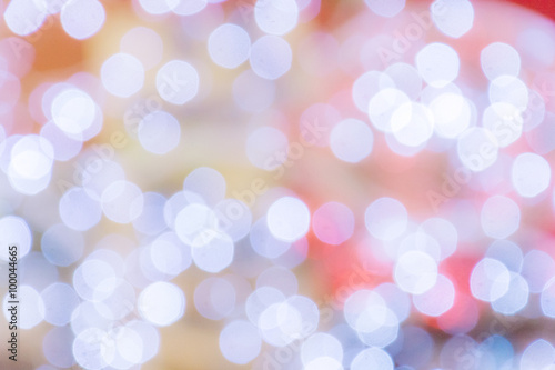 Multicolored defocused bokeh light for background or texture, us