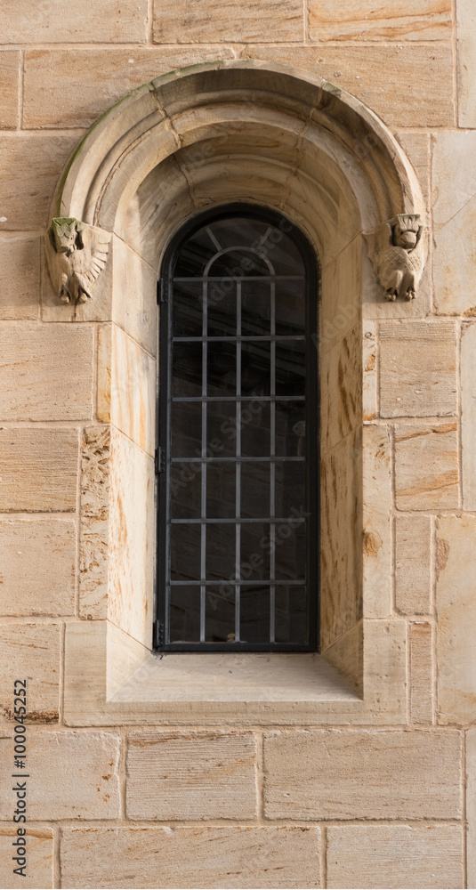 window in  Neo-Gothic style