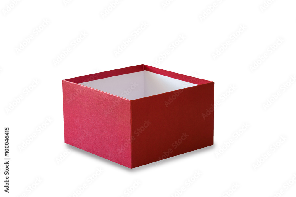 red gift box for someone special on white background red gift box for someone special on white background